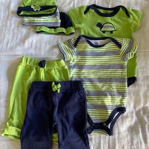 7 Piece Yoga Sprout Set 0-3 Months